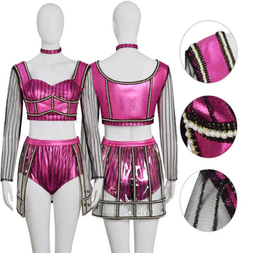 Katherine Howard Costume Six The Musical Cosplay Performance Set Sexy Outfit Becostume